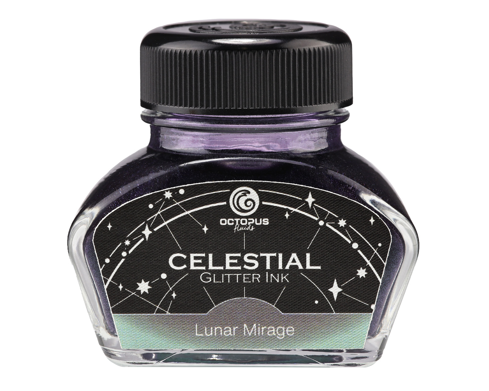Octopus Füllhalter Tinte Glitzer Lunar Mirage 30 ml