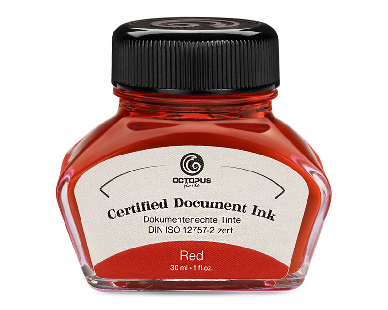 Octopus Document Ink Red 30 ml
