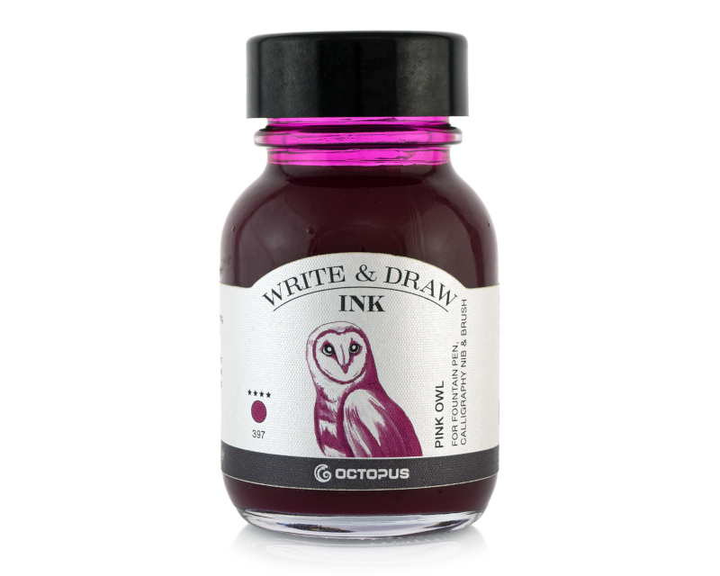 Octopus Write and Draw Ink 397 Pink Owl