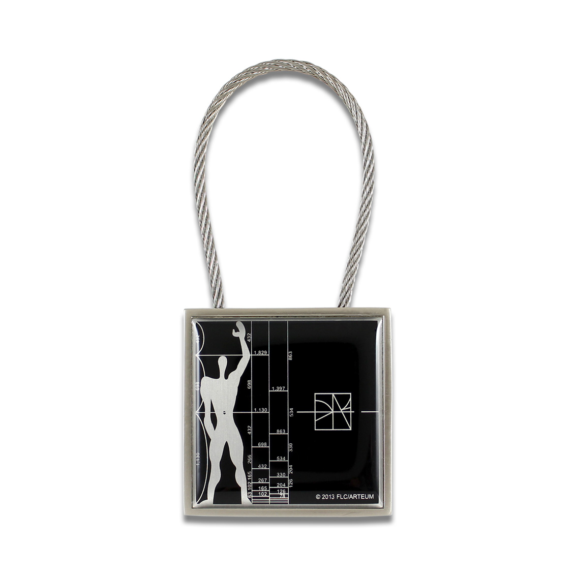 ACME LE MODULOR/FIGURE Key Ring